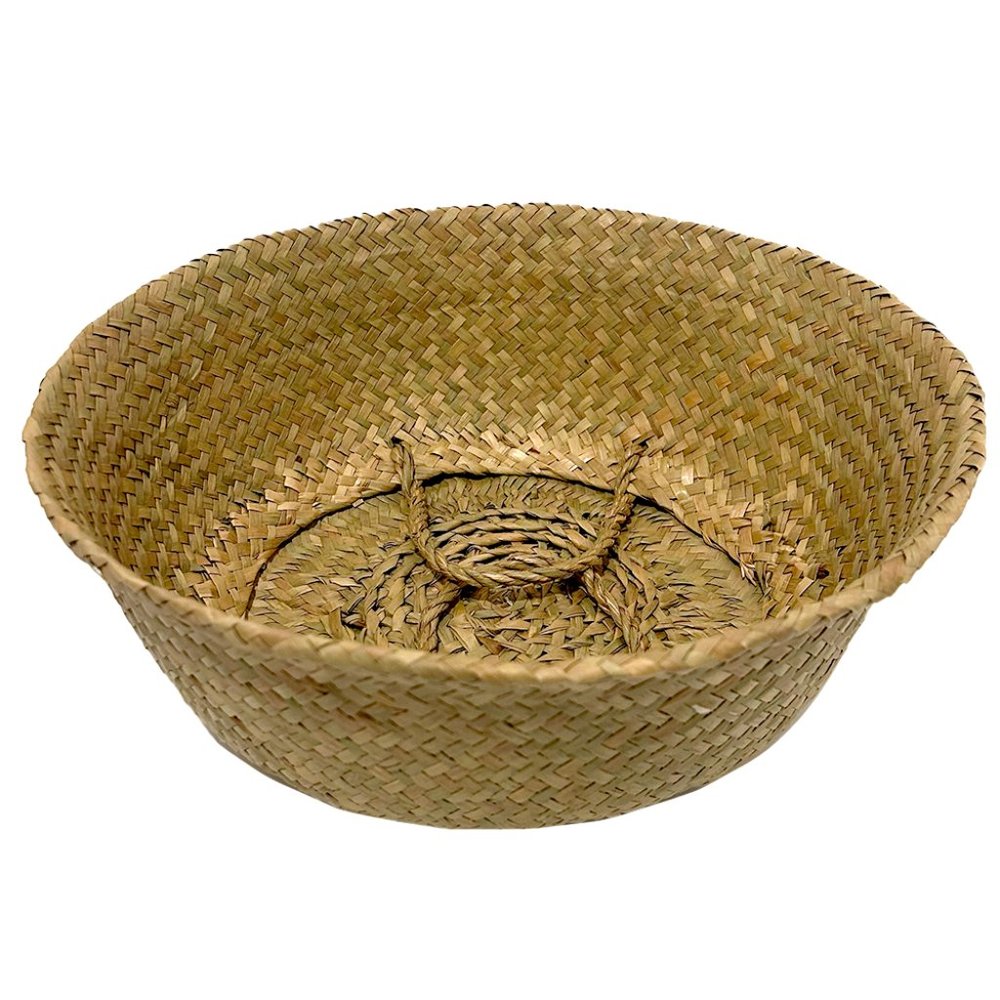 Lightweight Wicker Basket Bowl